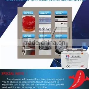 2 in 1 Lcd Repair Machine Vacuum Glass Laminating With Air Bubble Film Foam Removing Machine Oca Lamination 12 Inch thumbnail-6