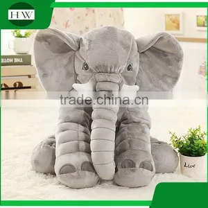 Promotional Custom Baby Children Kids Body Sleep Soft Plush Elephant Pillow Toy thumbnail-2