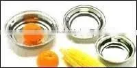 STAINLESS STEEL SERVING BOWLS POLISHED thumbnail-1