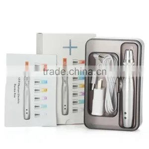 2017 Newest 7 Color LED Photon Therapy Electric Derma Micro Needle Pen thumbnail-6