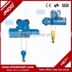 Used Portable Construction Electric Winch Hoist for Small Crane thumbnail-1
