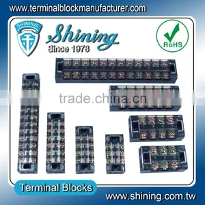 TB-1503 Fixed Type 600V 15A 3 Pole Female Pluggable Terminal Strip thumbnail-6