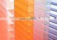 Colored Polycarbonate Hollow Sheet With Different Raw Materials thumbnail-1
