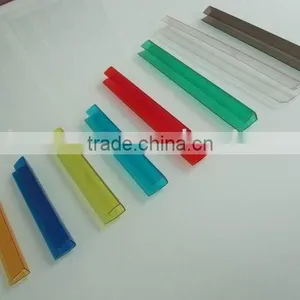 Polycarboante U Profile,polycabonate Frame,polycarbonate Joint thumbnail-1