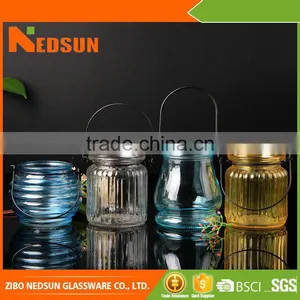 Excellent Quality Smooth Hot Selling Glass Containers for Candles thumbnail-1