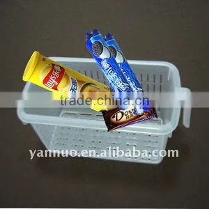 Plastic Storage Container Rack in Refrigerator thumbnail-1