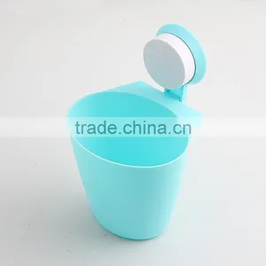 N263 Kitchen Hanging Storage Basket With Suction Cup thumbnail-4