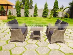 Outdoor PE Rattan Garden Sofa Set thumbnail-1