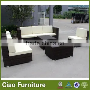 Bauhaus Sale Garden Sofa Rattan Sofa Set thumbnail-1