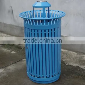 Arlau Park Garden Galvanized Dustbin thumbnail-5