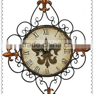 New Design Integration Antique Metal Wall Clock thumbnail-1