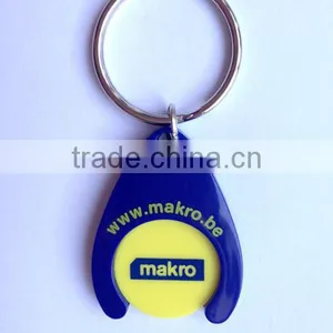 New Design Plastic Coin Holder Keychain thumbnail-2
