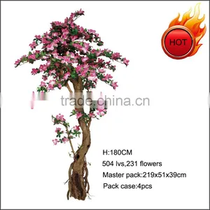 Hot Sale Artistic Plastic Azalea Tree thumbnail-1