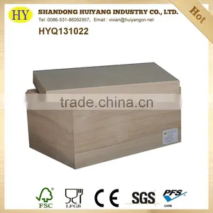 Unfinished Paulownia Plain Wooden Gift Box for Sale thumbnail-1