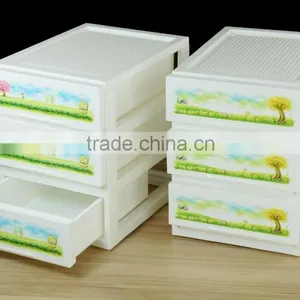 Different Layer Plastic Drawer Cabinet Plastic Drawer Organizer thumbnail-6