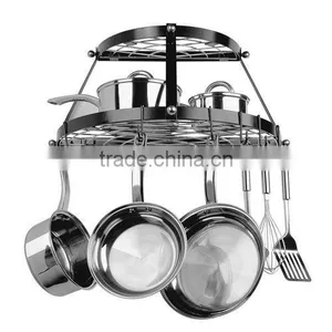 Metal Kitchen Pot Rack thumbnail-1