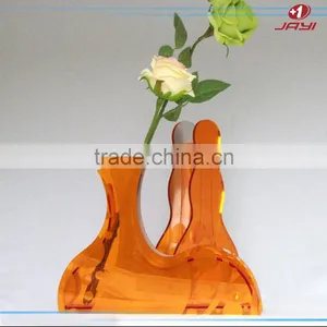 China Factory Wholesale Acrylic Plastic Tall Cylinder Vases thumbnail-1