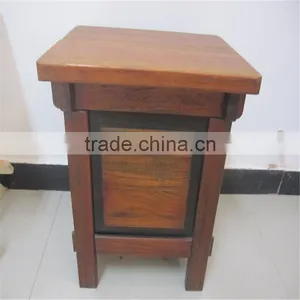 Small Wooden Square Stool/Chair/Bench for Living Room Bedroom thumbnail-2