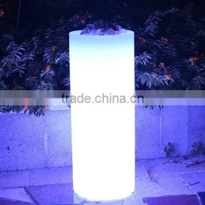 45'' High Illuminated Waterproof LED Rechargeable Li Battery Operated Light Up LED Flower Planter Pot With Remote Control thumbnail-3