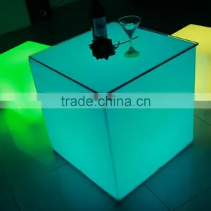 Modern Popular 16 Colors Changing Glowing Led Cube Tables thumbnail-2