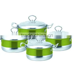 JSD Stainless Steel Cookware Set/Colorful Stock Pot thumbnail-1