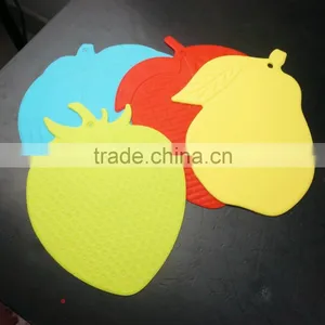 16152 Apple Pear Shape Silicone High Temperature Heat Insulation Mat thumbnail-2