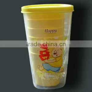 Plastic Water Jug i With Cups Set thumbnail-1