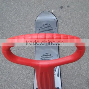 Snow Sled Folding Snow Scooter Kids Winter Snow Slider 36 Inch Fold-up Snowboard Kick-Scooter for Snow Fold & Stow Snow Scooter thumbnail-2