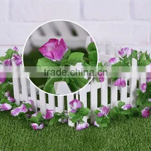 Artificial Hanging Vine Plant Silk Leaf Garland thumbnail-3