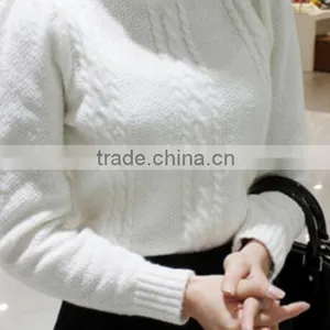 Fashion Leisure Knitted Sweater Collar Shrug Lotus Leaf Base thumbnail-3