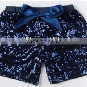 China Product and Factory Direct Sale Wholesale Cotton Sequin Sparkle Shorts for Baby Kids for Sports thumbnail-5