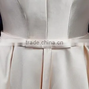 One Piece Designer Satin Long Wholesale Evening Dress thumbnail-3