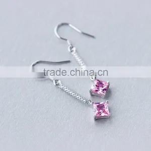 F20064N China Supplier Kids Silver Glass Beads Earring thumbnail-2