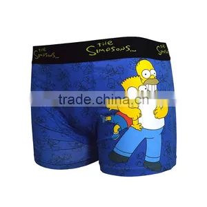Polyester Cotton Underpants Funny Young Men Underwear Boxer thumbnail-2