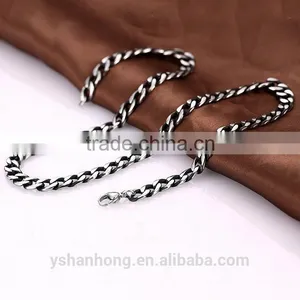 Do Not Fade Titanium Steel Man Necklace Restoring Ancient Ways thumbnail-3