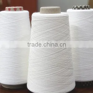 High Quality Ne100/1 CVC Combed Cotton Yarn for Weaving From Cotton Yarn Supplier thumbnail-3
