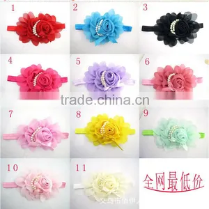 Gorgeous Hair Accessories Online Boutigue Girls Headbands Floral Headbands Wedding Headbands Lowest Price Wholesale thumbnail-1