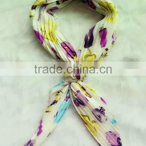 EY0017A Best Sale Colorful Printing Friendly Polyester Elephant Print Scarf thumbnail-4