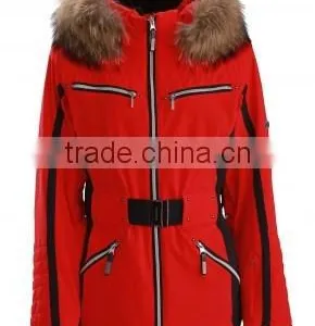 New Design Women Nylon Colourful Snow Ski Jacket thumbnail-5