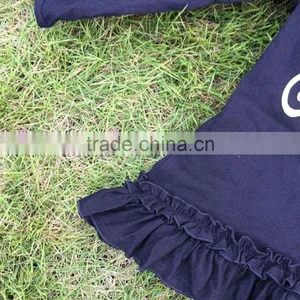 Black 2-7t FALL/Winter Kids OUTFITS Crown Gold Dress Girls Hot Sell Cute Clothes Kids With Matching Headband thumbnail-4