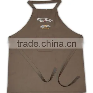Wholesale Promotional Factory Price Customized Polyester Mixed Cheap Custom Embroidered Aprons thumbnail-5