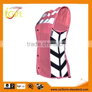 High Quality Roadway Protective High Visability hi Vis Motorcycle Vest thumbnail-1