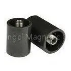 High Powered NdFeb + PA12 Injection Molded Magnet With Tiny Inner Hole thumbnail-1