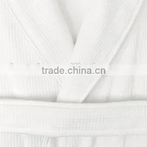 Manufacture 100% Cotton Plus Size Quilted Waffle Bathrobe thumbnail-4