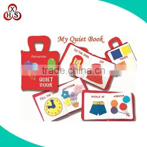 Custom Children Activity Book With Pencils Soft Fabric Activity Book thumbnail-2