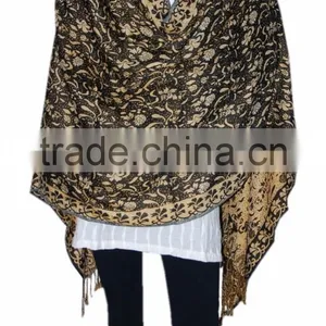 Rajasthani Women Winter Wear Pashmina Stole thumbnail-3