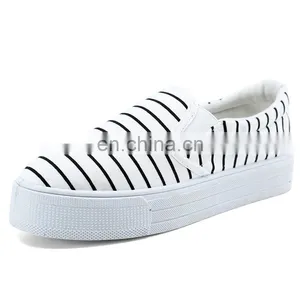 Wholesale Leisure Shoes Canvas High Heel Sneakers thumbnail-6