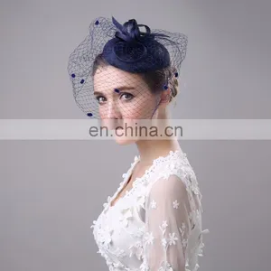 Feather Sinamay Fascinator for Ladies thumbnail-6