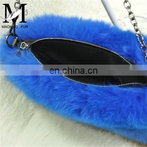 2016 New Fashion Bag Latest Design Real Fox Women Fur Bag thumbnail-4