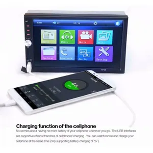 Mercedes Benz A-class Radio 2G Bluetooth Car Radio 2 Din thumbnail-1